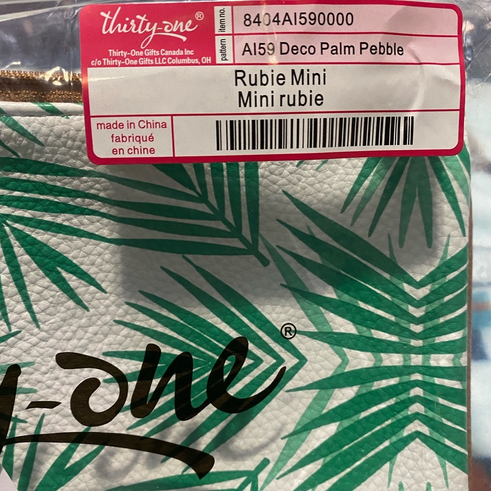 NWT THIRTY ONE RUBIE MINI